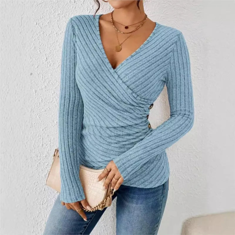 Trexi | Casual Women’s Tummy-Tucking Long Sleeve Top