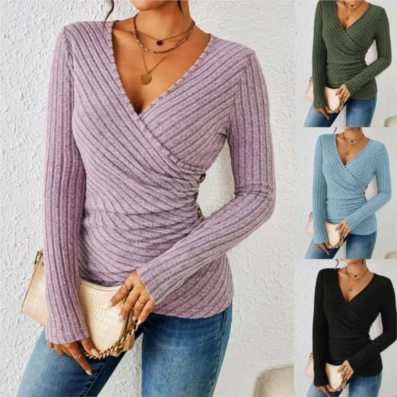 Trexi | Casual Women’s Tummy-Tucking Long Sleeve Top