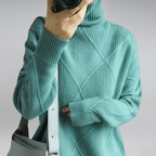 Women’s Soft Turtleneck Knit Sweater
