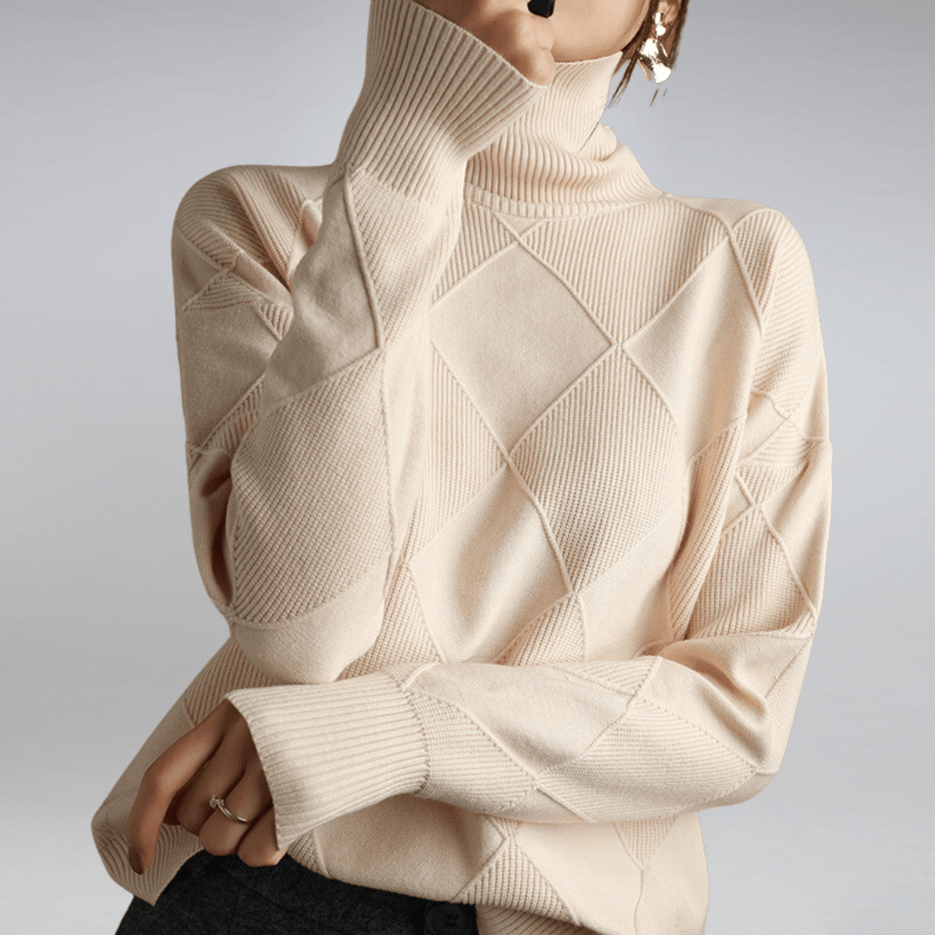 Women’s Soft Turtleneck Knit Sweater
