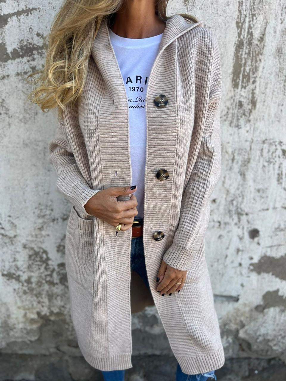Alessia | Elegant Cozy Long Knit Cardigan