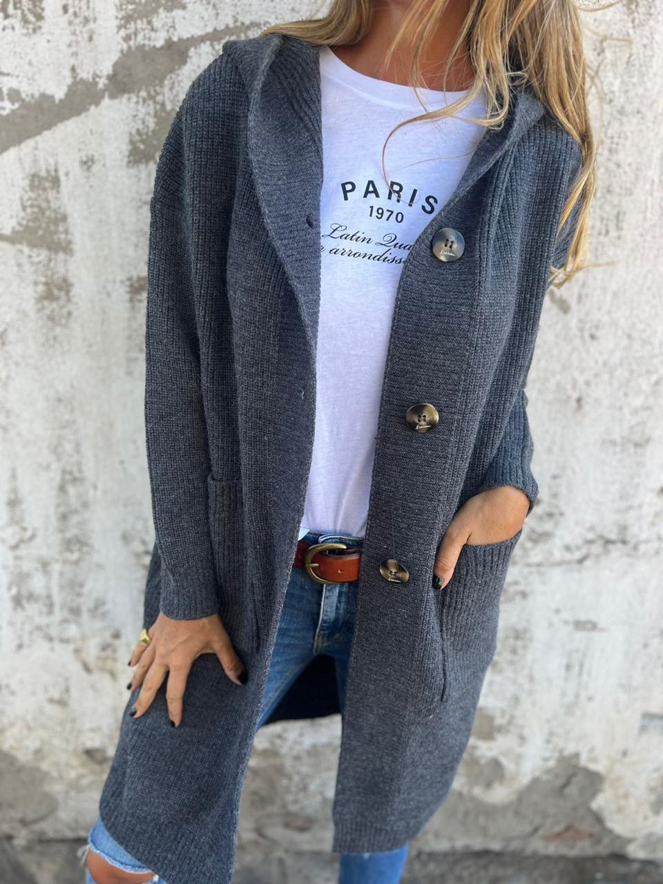 Alessia | Elegant Cozy Long Knit Cardigan