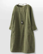 Elvena | Relaxed Fit Midi Dress