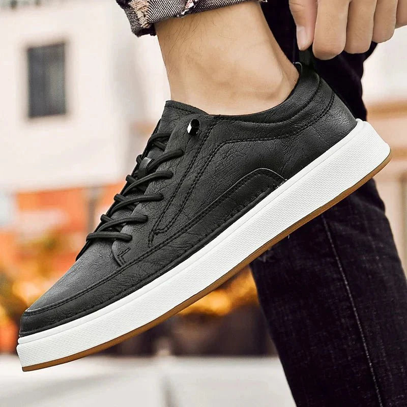 Men’s Faux Leather Sneakers