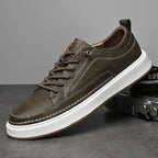 Men’s Faux Leather Sneakers