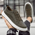 Men’s Faux Leather Sneakers