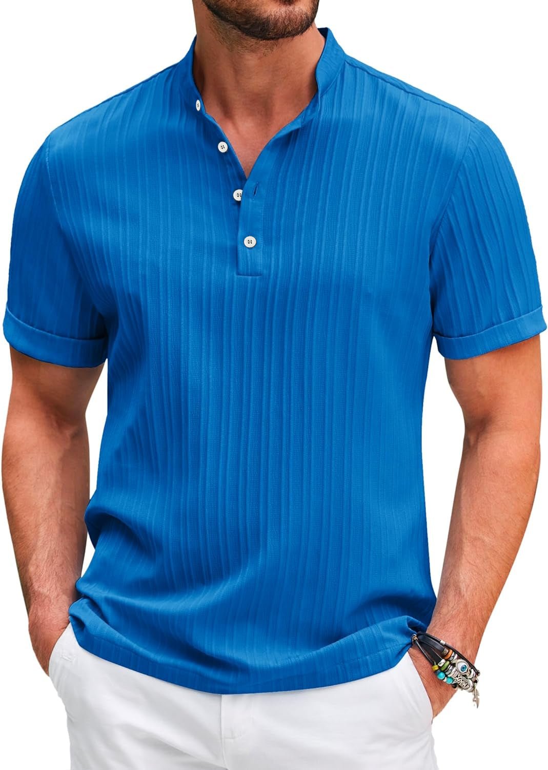 Men’s Short Sleeve Casual Shirt