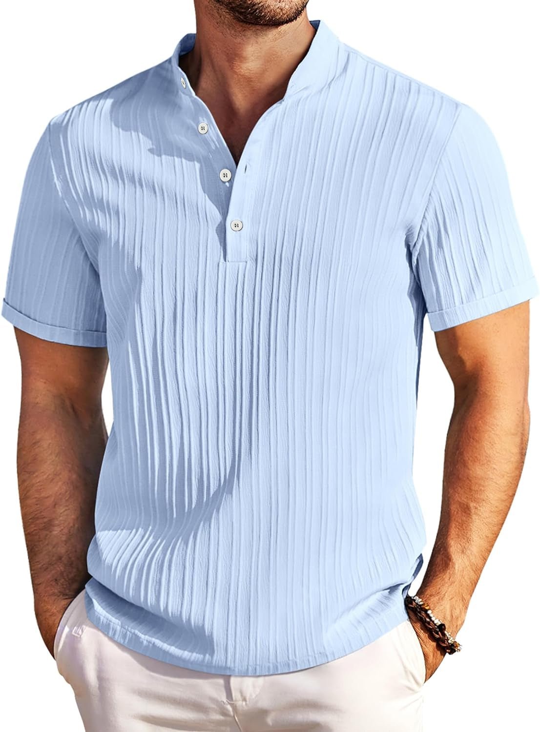 Men’s Short Sleeve Casual Shirt