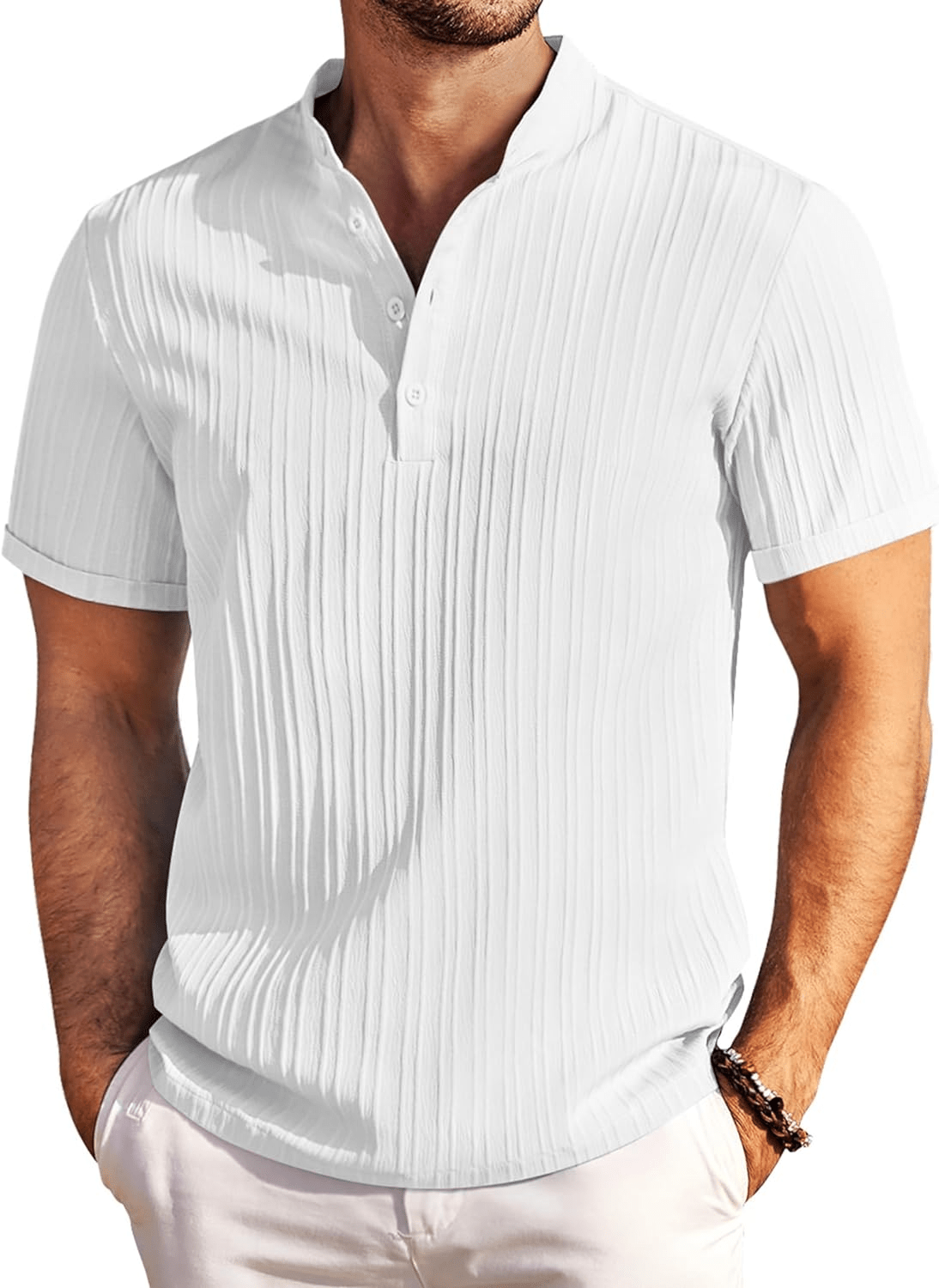 Men’s Short Sleeve Casual Shirt