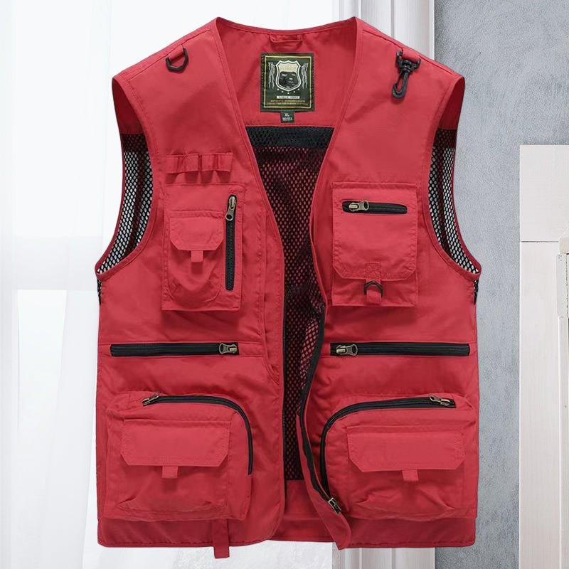 Men’s Multi Pocket Utility Vest