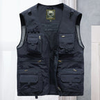 Men’s Multi Pocket Utility Vest