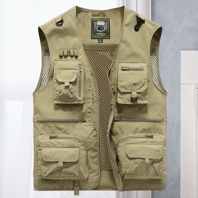 Men’s Multi Pocket Utility Vest