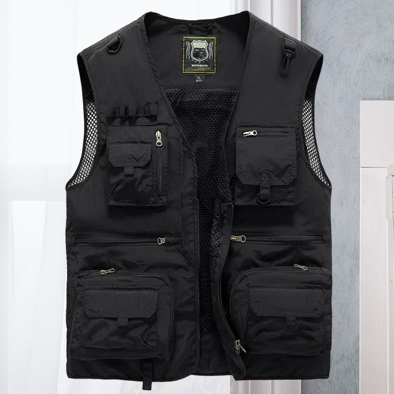 Men’s Multi Pocket Utility Vest