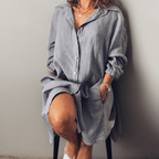 Nola | Casual Shirt Dress