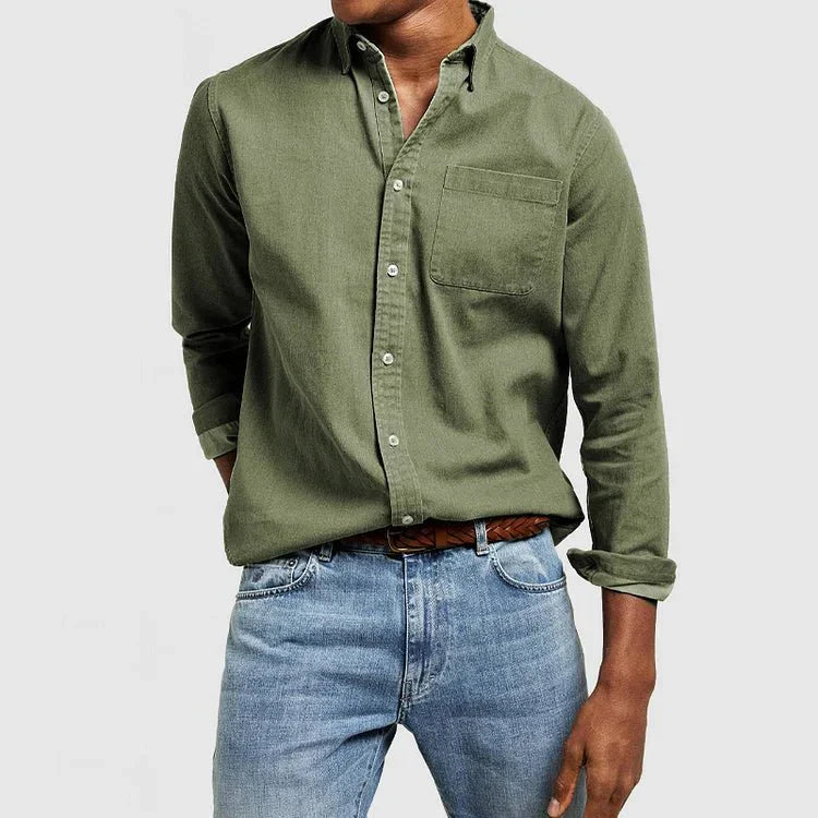 Men’s Relaxed Fit Casual Shirt