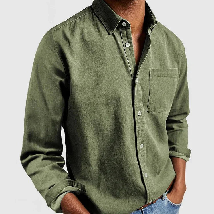 Men’s Relaxed Fit Casual Shirt