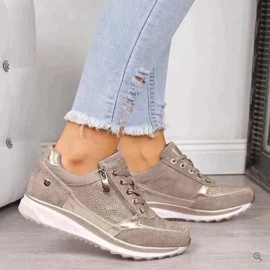 Women’s Orthopedic Walking Shoes Arch Support