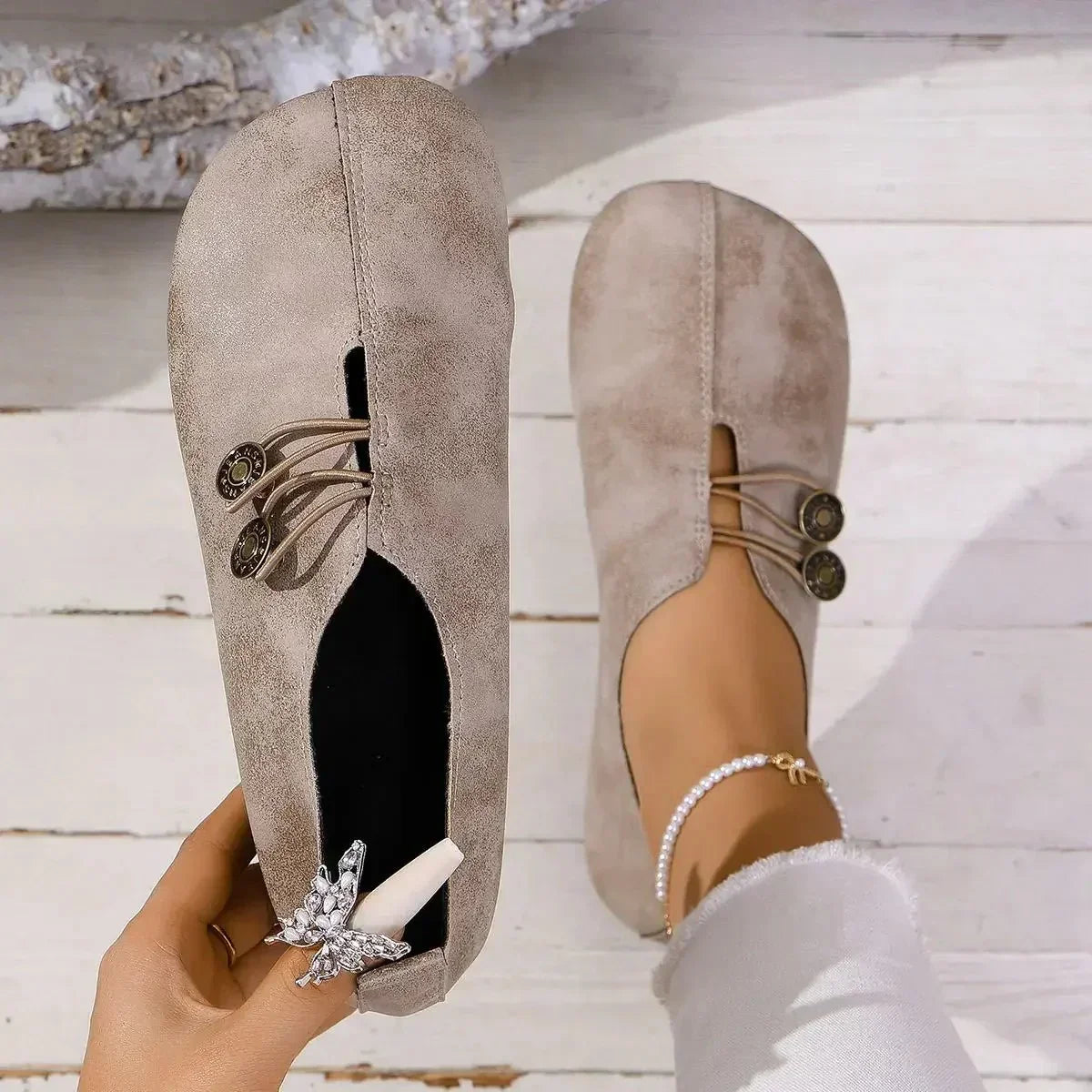Helen | Soft Suede Women's Loafers