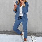 Women’s Casual Blazer & Jogger Set