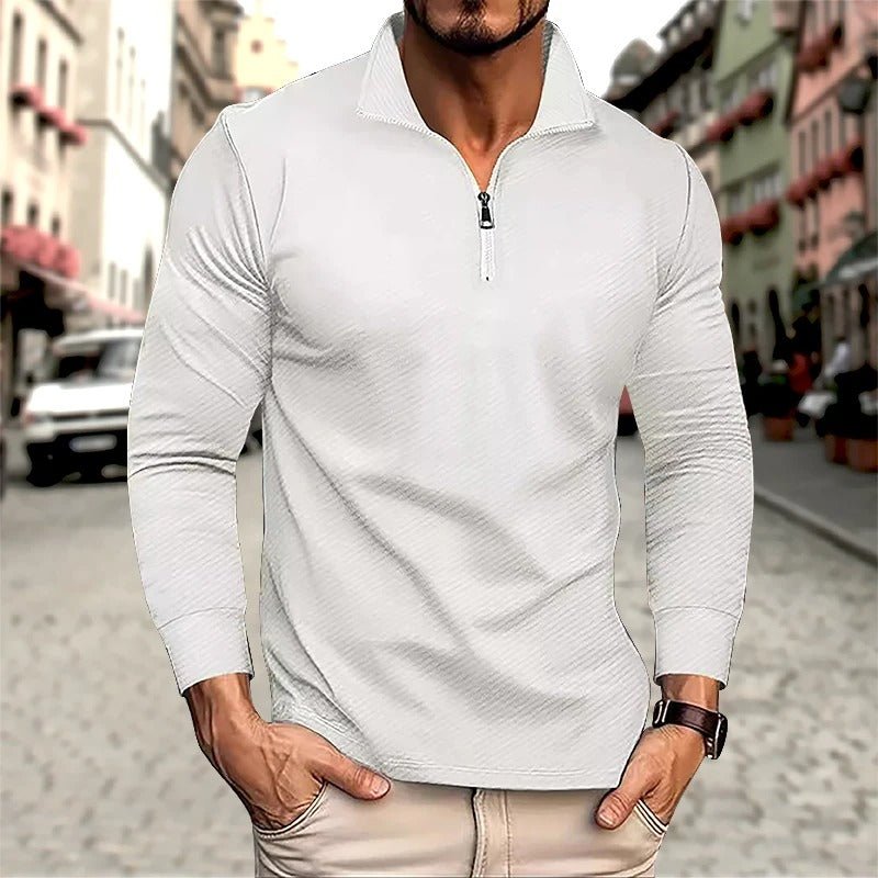 Men’s Long Sleeve Polo Shirt