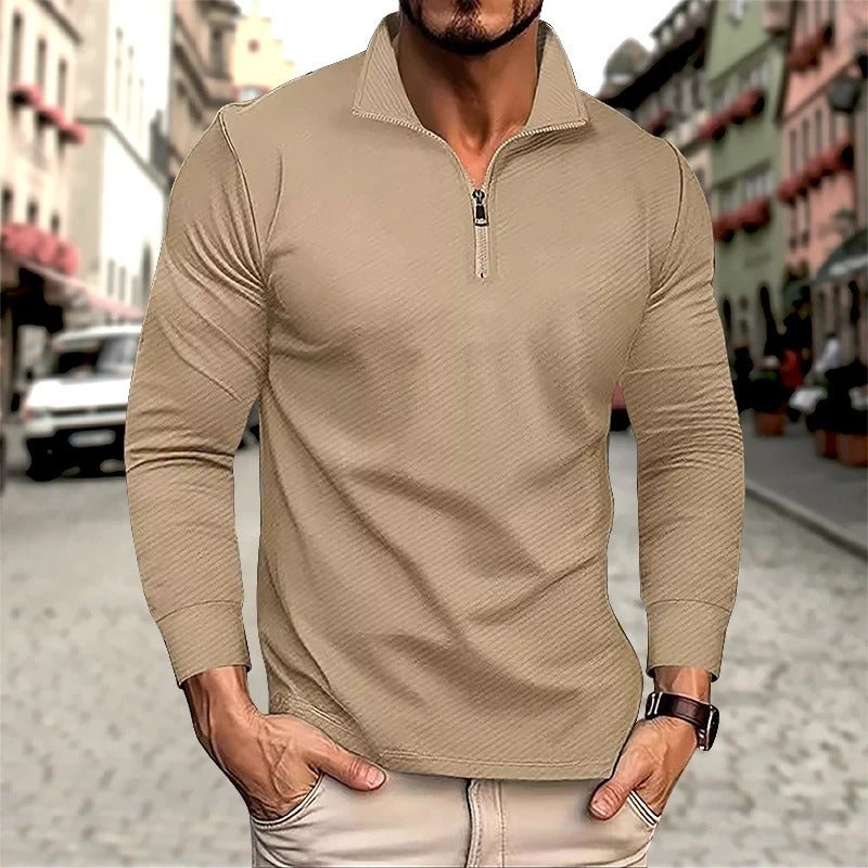 Men’s Long Sleeve Polo Shirt