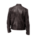 Theo | Men’s Faux  Leather Jacket