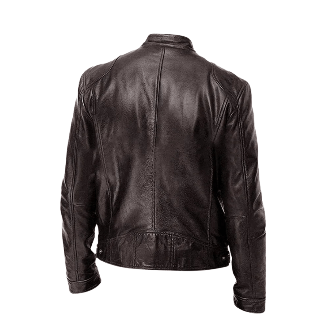 Theo | Men’s Faux  Leather Jacket