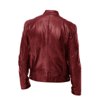 Theo | Men’s Faux  Leather Jacket
