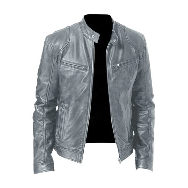 Theo | Men’s Faux  Leather Jacket