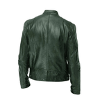 Theo | Men’s Faux  Leather Jacket