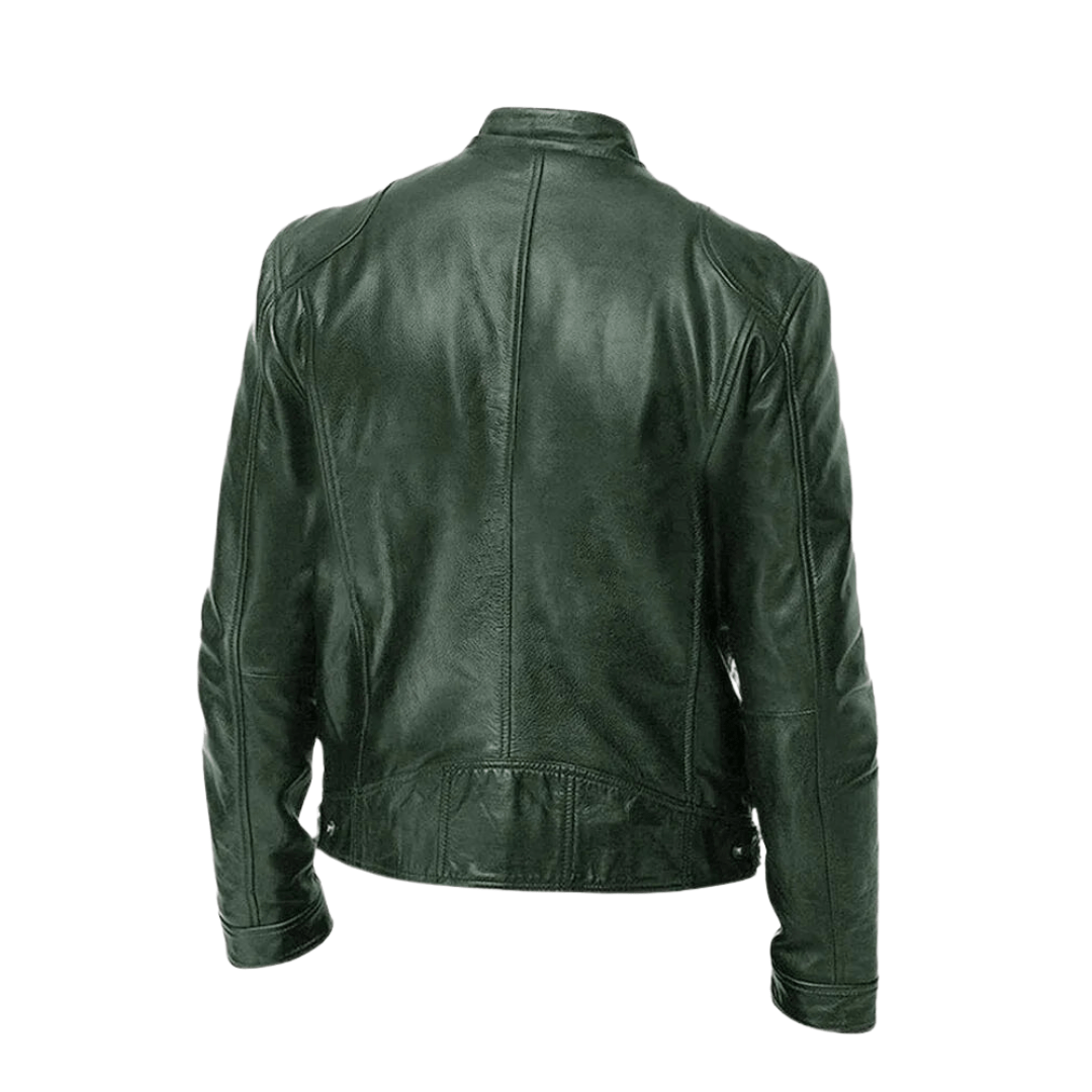 Theo | Men’s Faux  Leather Jacket