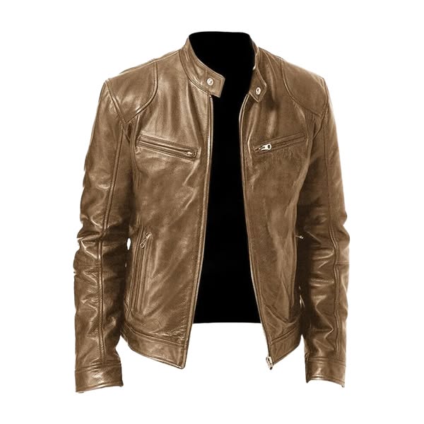 Theo | Men’s Faux  Leather Jacket