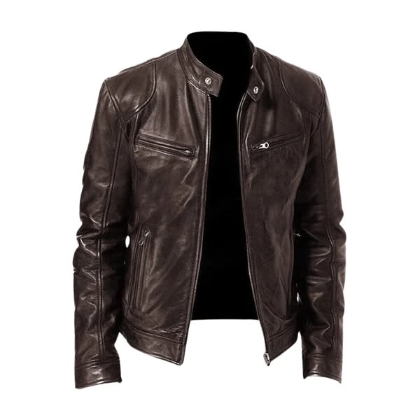 Theo | Men’s Faux  Leather Jacket