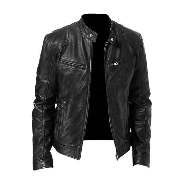 Theo | Men’s Faux  Leather Jacket