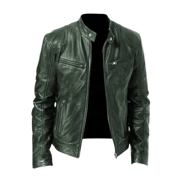 Theo | Men’s Faux  Leather Jacket