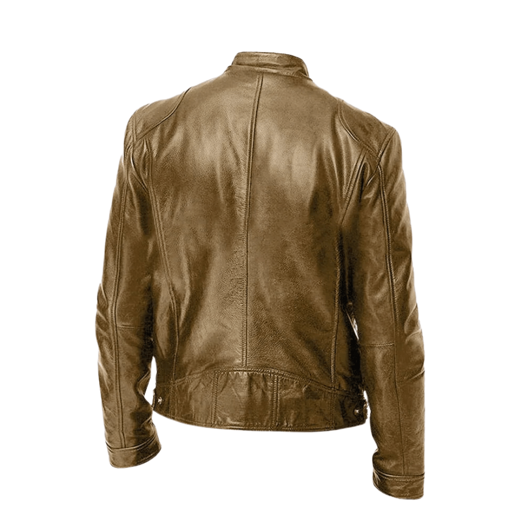 Theo | Men’s Faux  Leather Jacket