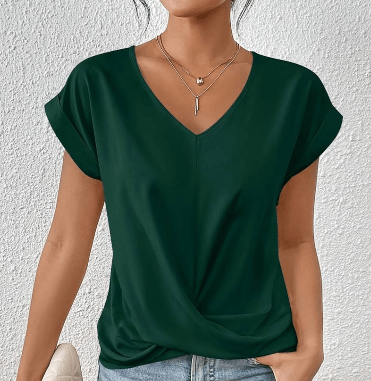 Women’s Tummy Control V-Neck Top