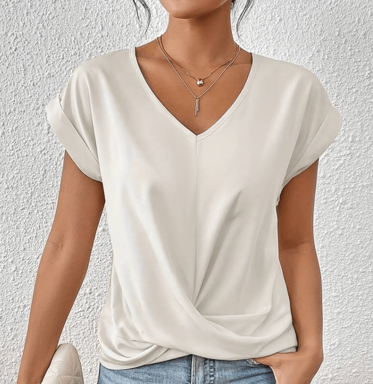 Women’s Tummy Control V-Neck Top