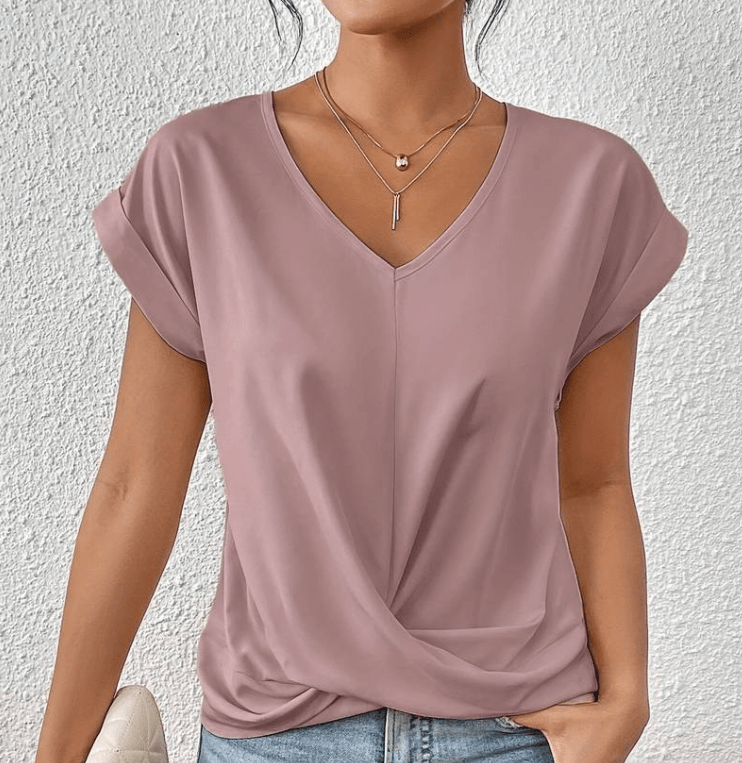 Women’s Tummy Control V-Neck Top