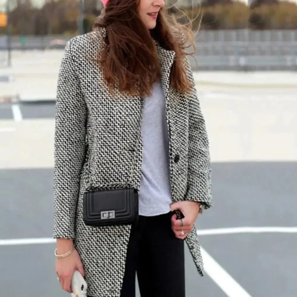 Mae | Elegant Long Wool Coat