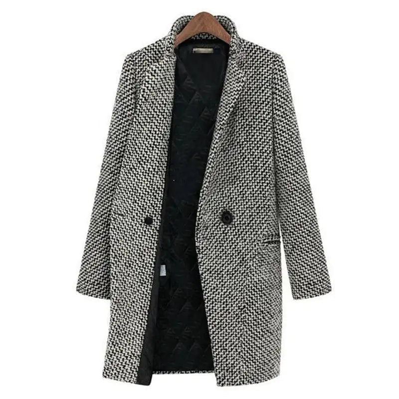 Mae | Elegant Long Wool Coat