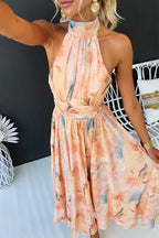 Maristella | Open Back Maxi Dress