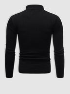 Men’s Basic Turtleneck Knit Jumper