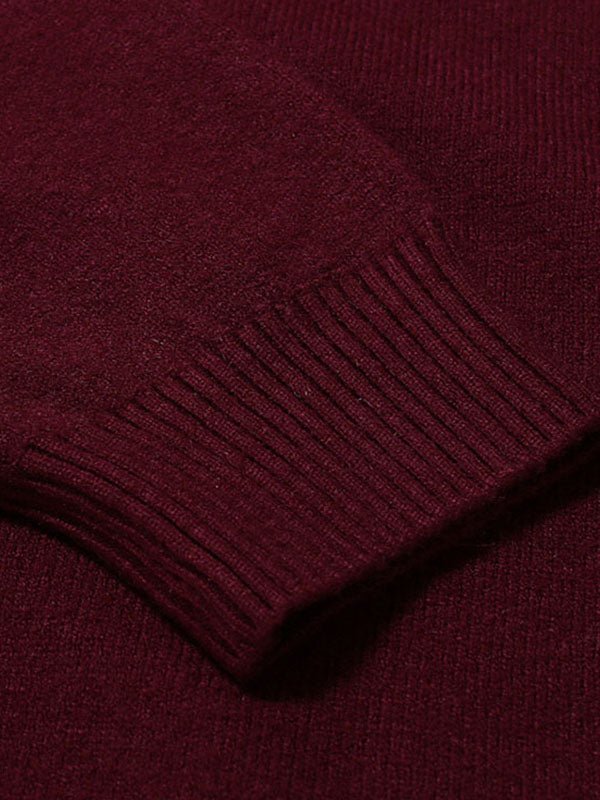 Men’s Basic Turtleneck Knit Jumper