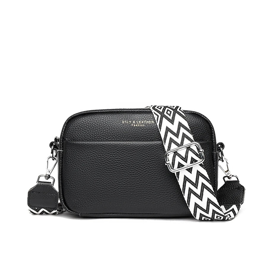 Callista | Bold Chevron Strap Crossbody Bag