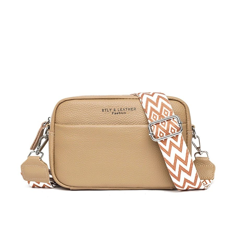 Callista | Bold Chevron Strap Crossbody Bag