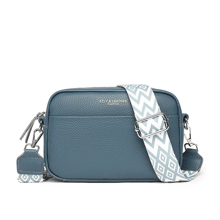 Callista | Bold Chevron Strap Crossbody Bag