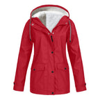 Women's waterproof windbreaker