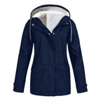 Women's waterproof windbreaker