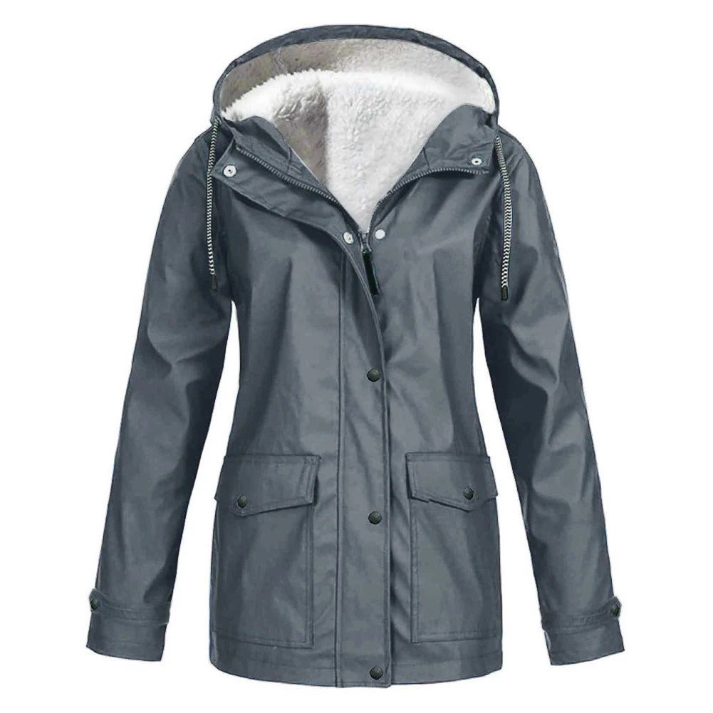 Women's waterproof windbreaker